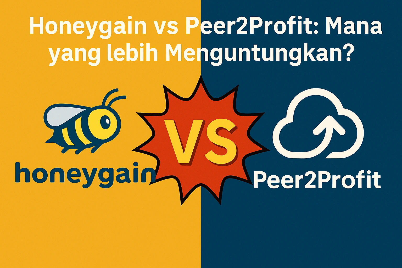 Honeygain vs Peer2Profit Mana yang Lebih Menguntungkan