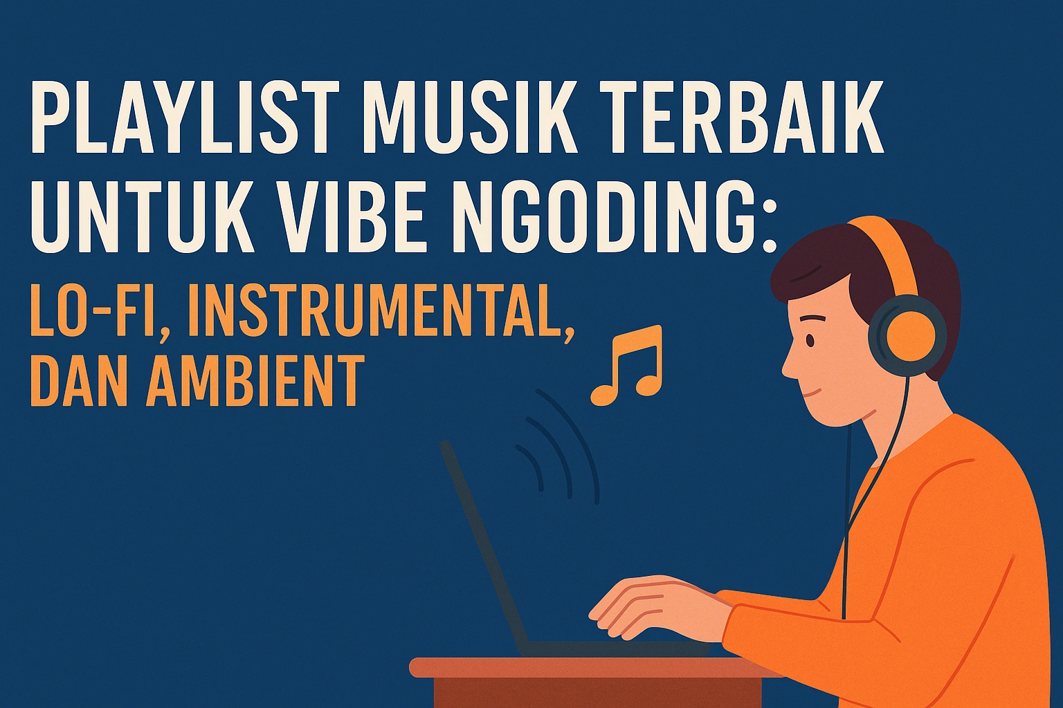 playlist musik terbaik untuk vibe ngoding lo-fi instrumental ambient